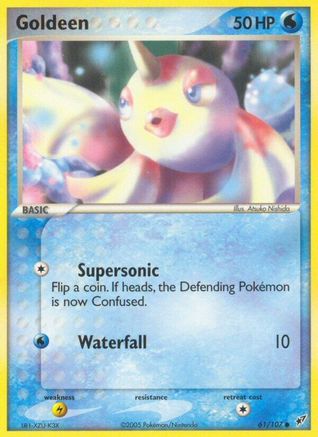 Goldeen 061/107 [Deoxys]  - Reverse Holofoil
