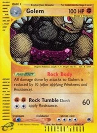 Golem (14) 014 [Expedition]  - Reverse Holofoil