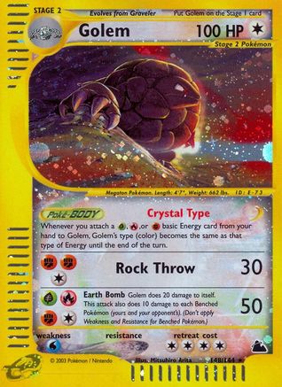 Golem 148 [Skyridge]  - Holofoil