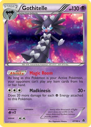 Gothitelle (47) 047 [Emerging Powers]  - Holofoil