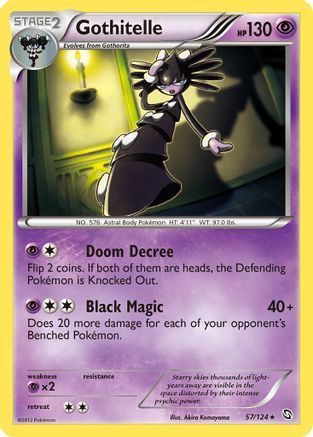 Gothitelle 057 [Dragons Exalted]