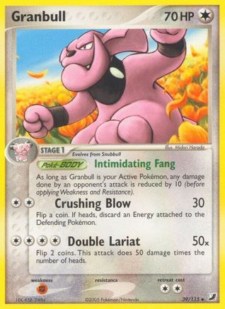 Granbull 039 [Unseen Forces]  - Reverse Holofoil