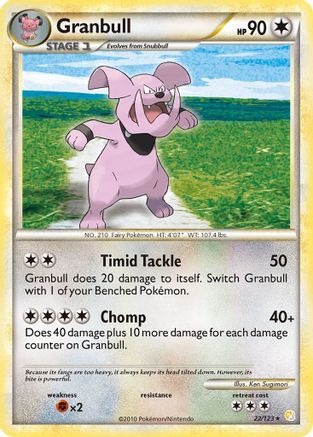 Granbull 022 [HeartGold SoulSilver]