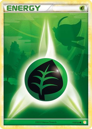 Grass Energy 115/123 [HeartGold SoulSilver]