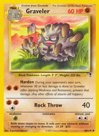 Graveler 044 [Legendary Collection]