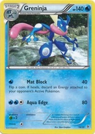 Greninja 014/39 [Kalos Starter Set]  - Holofoil