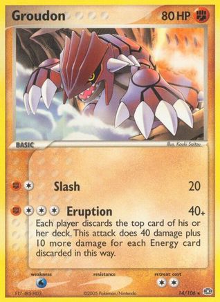 Groudon 014/106 [Emerald]