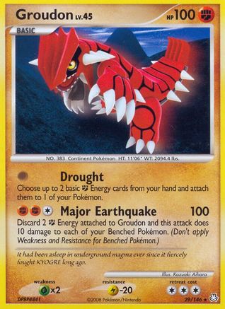 Groudon 029 [Legends Awakened]  - Reverse Holofoil