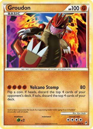 Groudon 006 [Call of Legends]  - Holofoil
