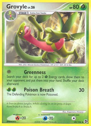 Grovyle 040 [Great Encounters]  - Reverse Holofoil