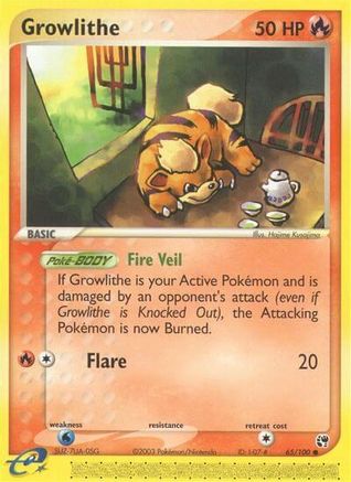 Growlithe 065/100 [Sandstorm]