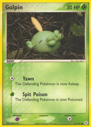 Gulpin 062/101 [Hidden Legends]  - Reverse Holofoil