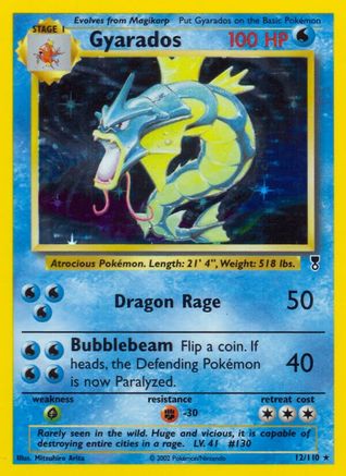Gyarados 012 [Legendary Collection]  - Reverse Holofoil