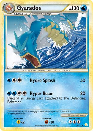 Gyarados 004 [HeartGold SoulSilver]  - Holofoil