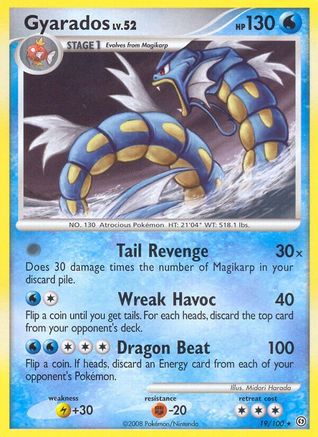 Gyarados 019/100 [Stormfront]  - Reverse Holofoil
