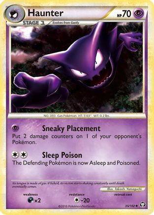 Haunter 035/102 [Triumphant]