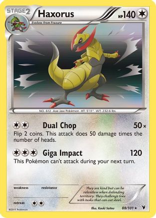 Haxorus 088 [Noble Victories]  - Reverse Holofoil