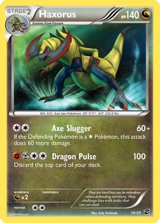 Haxorus 016 [Dragon Vault]  - Holofoil