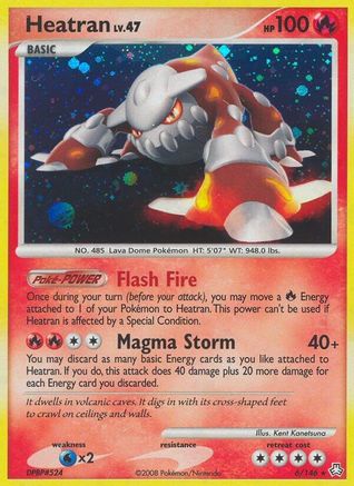 Heatran (6) 006 [Legends Awakened]  - Reverse Holofoil