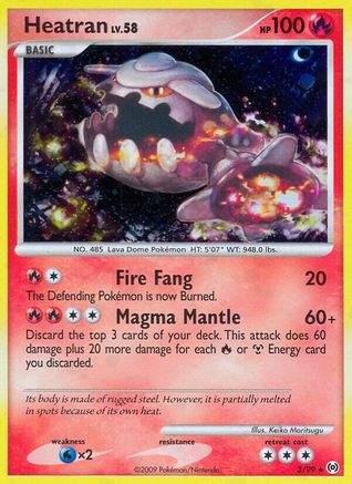Heatran 003 [Arceus]  - Reverse Holofoil