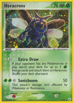 Heracross 007 [Hidden Legends]  - Holofoil