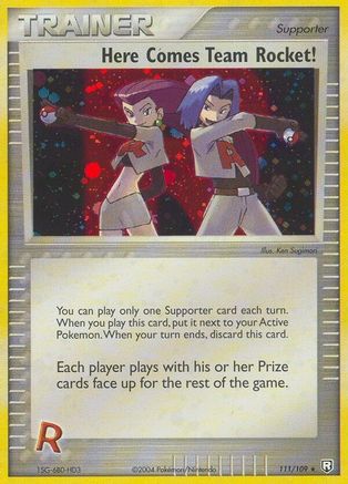 Here Comes Team Rocket! 111 [Team Rocket Returns]  - Holofoil