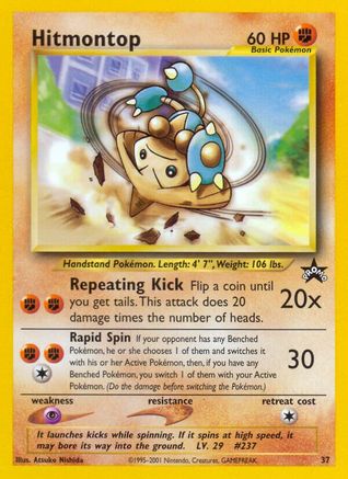 Hitmontop 037/53 [WoTC Promo]