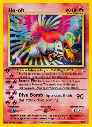 Ho 007 [Neo Revelation]  - 1st Edition Holofoil