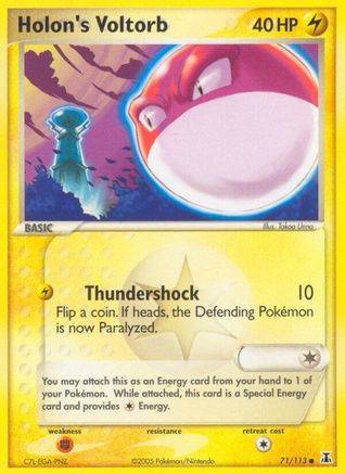 Holon's Voltorb 071/113 [Delta Species]