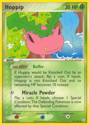Hoppip 057 [Team Rocket Returns]  - Reverse Holofoil