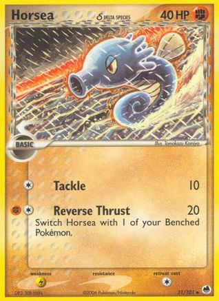 Horsea 031/101 [Dragon Frontiers]