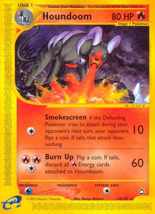 Houndoom (14) 014 [Aquapolis]