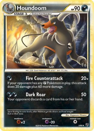 Houndoom 005 [Undaunted]  - Holofoil