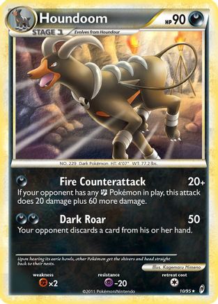 Houndoom 010 [Call of Legends]  - Reverse Holofoil