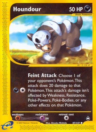 Houndour (87) 087/147 [Aquapolis]