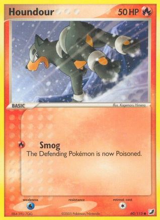 Houndour 060/115 [Unseen Forces]  - Reverse Holofoil