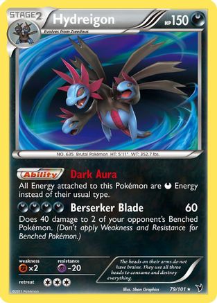 Hydreigon 079 [Noble Victories]  - Reverse Holofoil