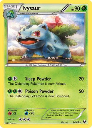 Ivysaur 002 [Dark Explorers]  - Reverse Holofoil