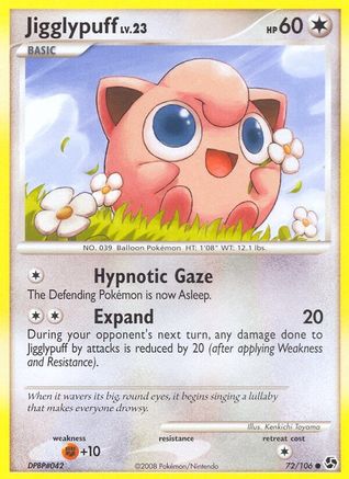 Jigglypuff 072/106 [Great Encounters]  - Reverse Holofoil