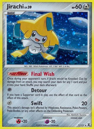 Jirachi 007 [Rising Rivals]  - Holofoil