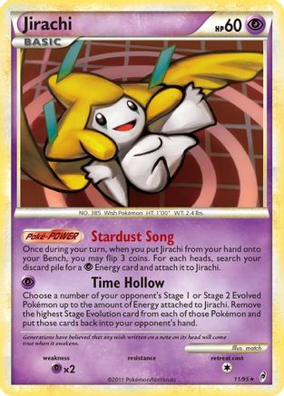 Jirachi 011 [Call of Legends]  - Holofoil