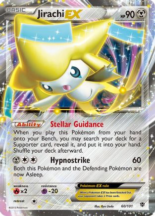 Jirachi EX 060/101 [Plasma Blast]  - Holofoil