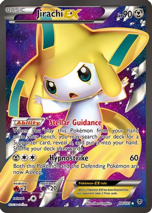 Jirachi EX (98 Full Art) 098 [Plasma Blast]  - Holofoil