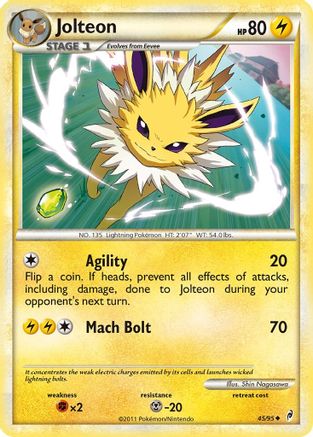 Jolteon 045/95 [Call of Legends]  - Reverse Holofoil
