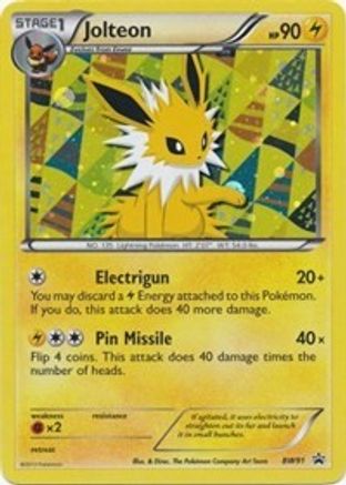 Jolteon BW91 [Black and White Promos]  - Holofoil