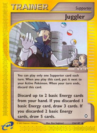 Juggler 126/147 [Aquapolis]