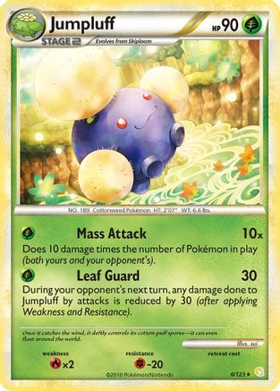 Jumpluff 006 [HeartGold SoulSilver]  - Holofoil