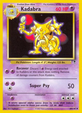 Kadabra 049 [Legendary Collection]  - Reverse Holofoil