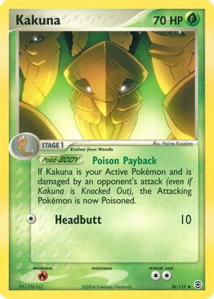 Kakuna 036/112 [FireRed & LeafGreen]