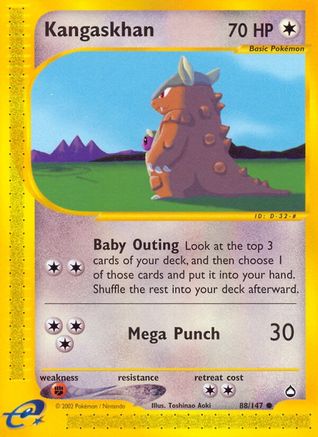 Kangaskhan 088 [Aquapolis]